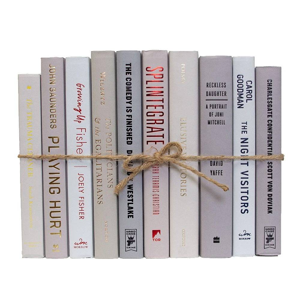 Modern Decorative Book, Snowfall