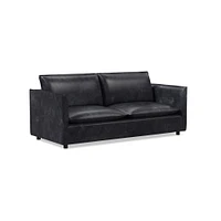 Whitman 86" Sofa, Sierra Leather, Snow, CS