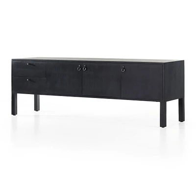 Hayward 80" Media Console, Dry Wash