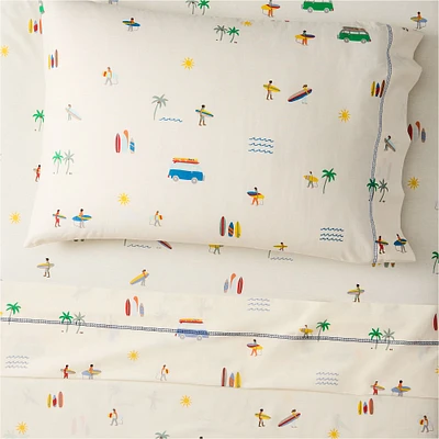 Surf Shack Sheet Set, Multi, Twin