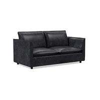 Whitman 86" Sofa, Sierra Leather, Snow, CS