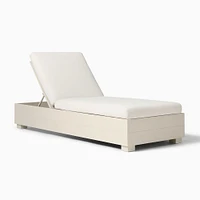 Telluride Aluminum Outdoor Chaise Lounge, Dark Bronze