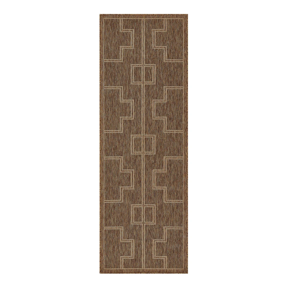 Hampton Outdoor Performance Rug, 5.25'x7', Natural