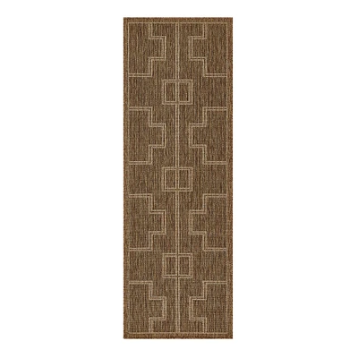 Hampton Outdoor Performance Rug, 5.25'x7', Natural