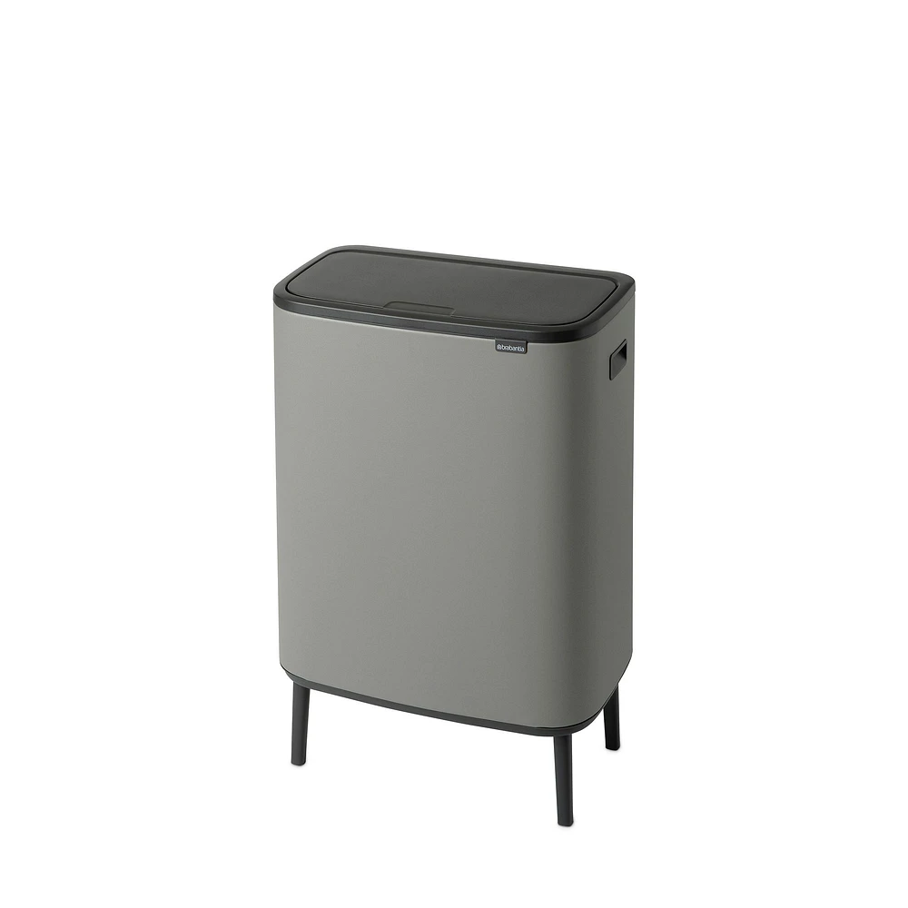 Brabantia Bo Touch Top Trash Can, 8 & Gallon, White