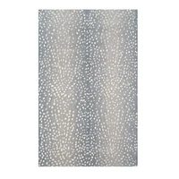 Woodland Antelope Wool Rug, 5'x8', Beige