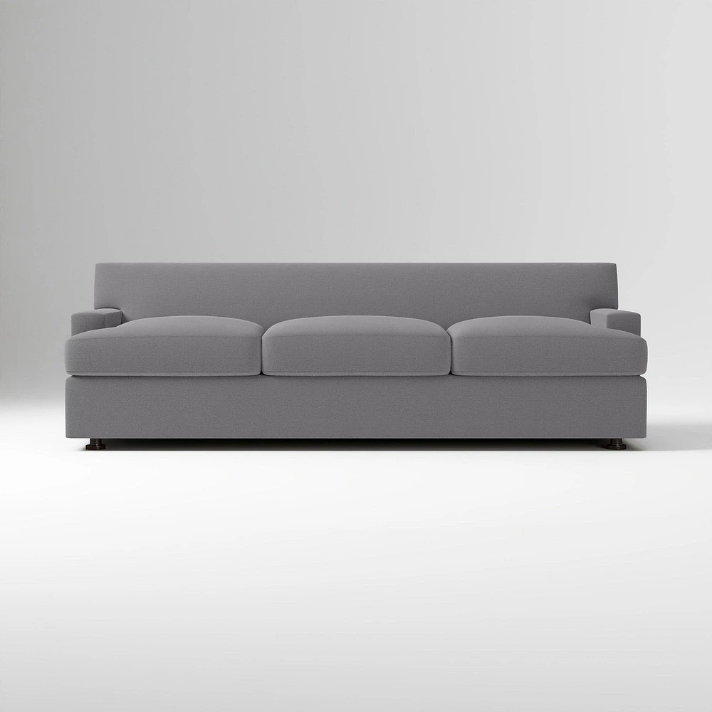 Colin King Kirkwood Sofa, 86", Deluxe Linen, Alabaster