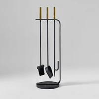 Willow Fireplace Tools, Black