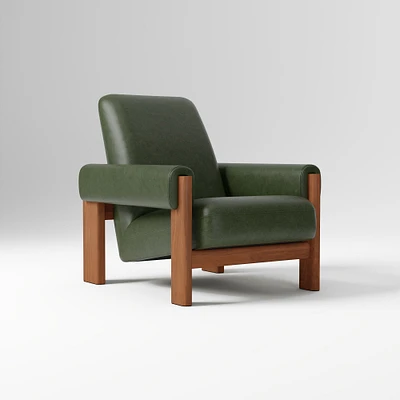 Nils Chair, Saddle Leather, Nut, Cool Walnut