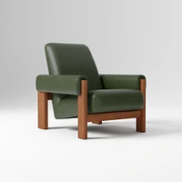 Nils Chair, Saddle Leather, Nut, Cool Walnut