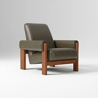 Nils Chair, Saddle Leather, Nut, Cool Walnut