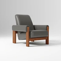 Nils Chair, Saddle Leather, Nut, Cool Walnut