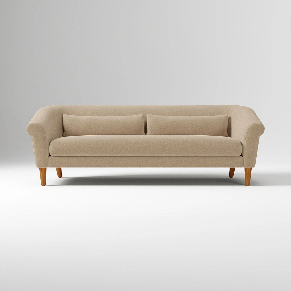 Parlour 60 Sofa PLY Twill Camel Pecan