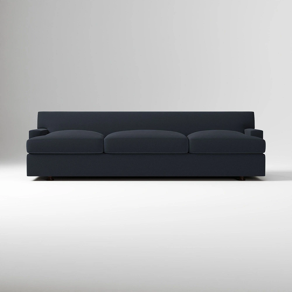 Colin King Kirkwood Sofa, 86", Deluxe Linen, Alabaster