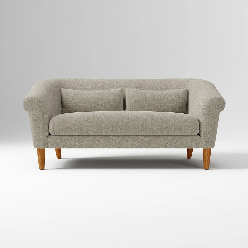 Parlour 60 Sofa PLY Twill Camel Pecan