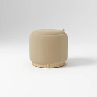 Elora Storage Ottoman Frost Gray Performance Ydlw