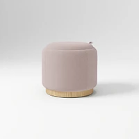 Elora Storage Ottoman Frost Gray Performance Ydlw