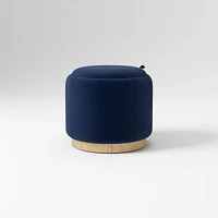 Elora Storage Ottoman Frost Gray Performance Ydlw