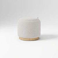 Elora Storage Ottoman Frost Gray Performance Ydlw