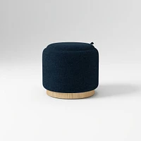 Elora Storage Ottoman Frost Gray Performance Ydlw
