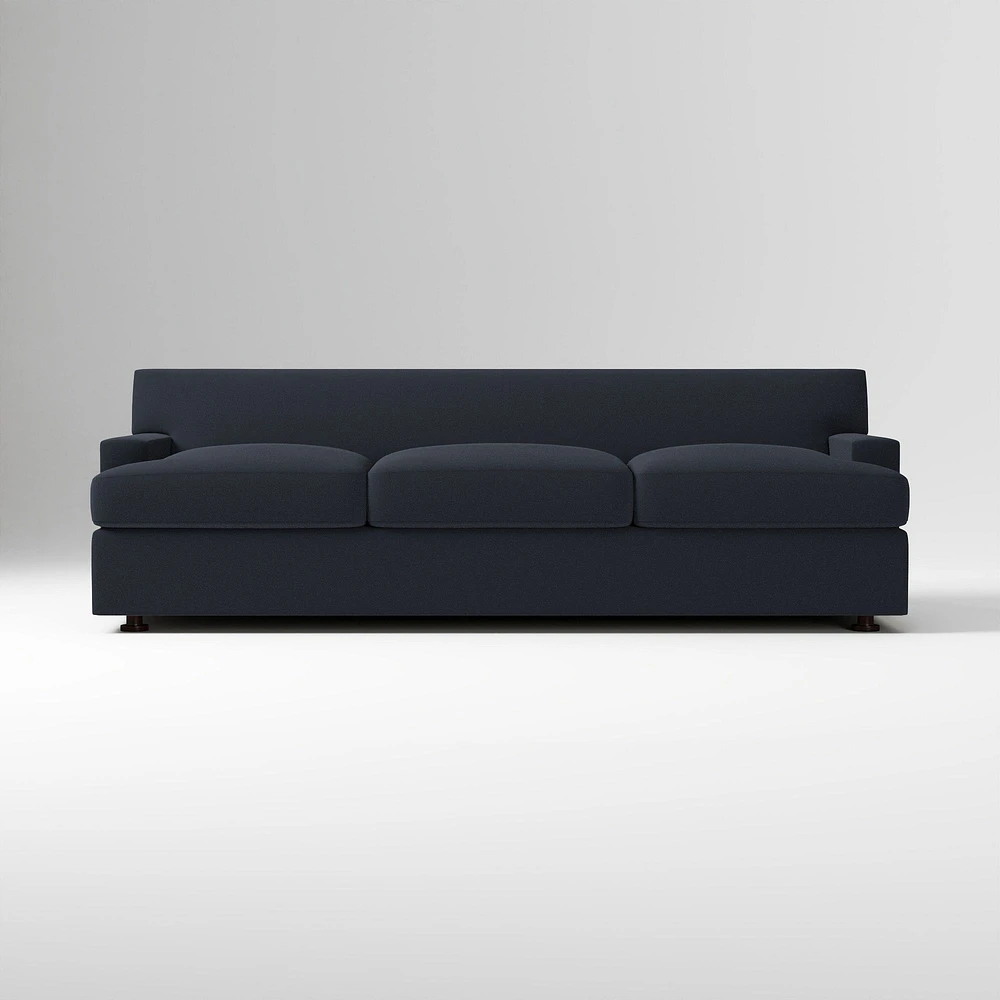 Colin King Kirkwood Sofa, 86", Deluxe Linen, Alabaster