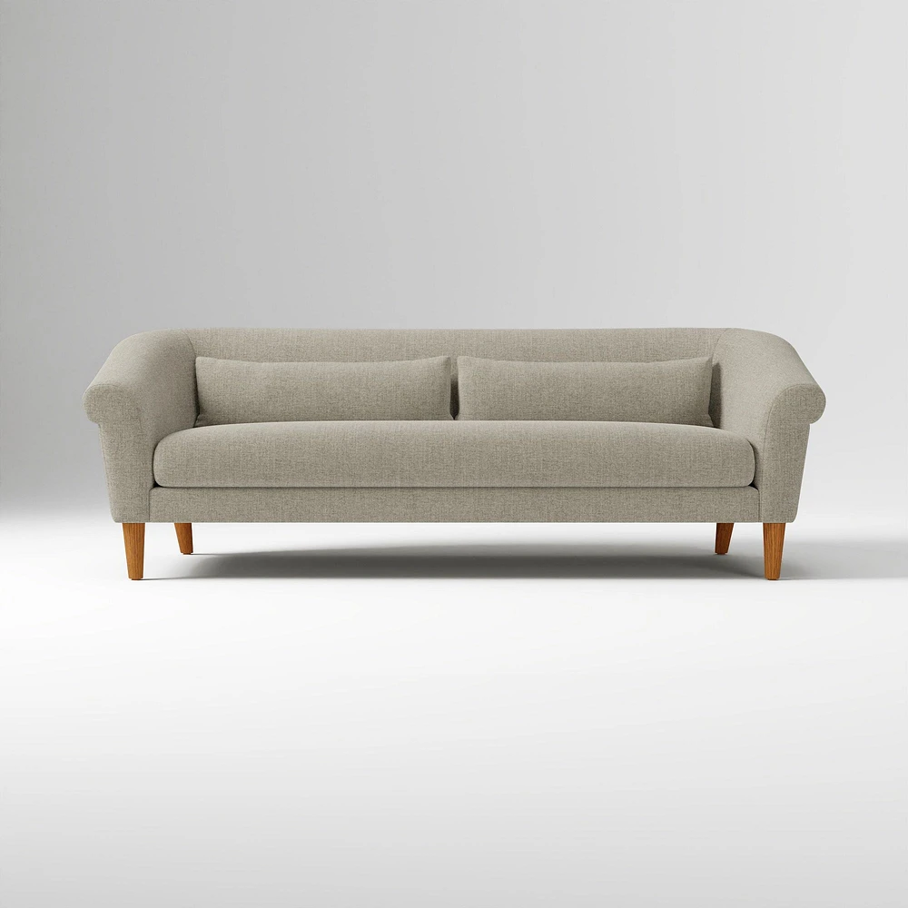 Parlour 60 Sofa PLY Twill Camel Pecan