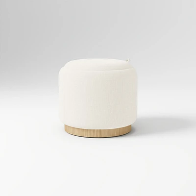 Elora Storage Ottoman Frost Gray Performance Ydlw