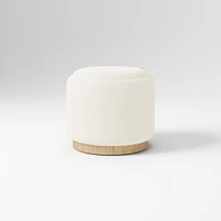 Elora Storage Ottoman Frost Gray Performance Ydlw