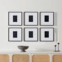 Multi-Mat Metal Gallery Frame, Black Powder Coated