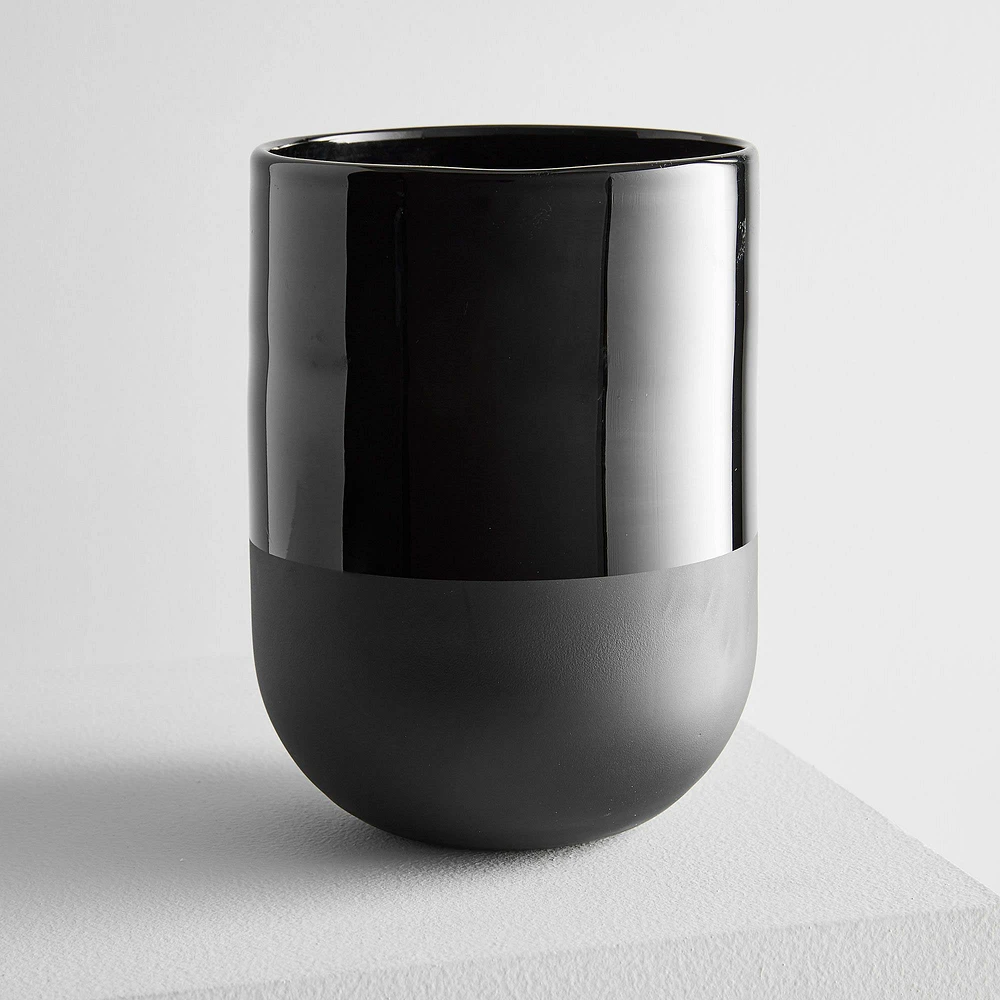 Two Tone Black Glass, Small