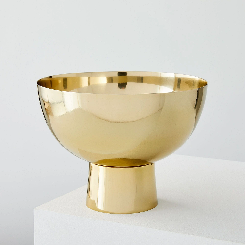 Foundations Metal Footed Bowl, Small