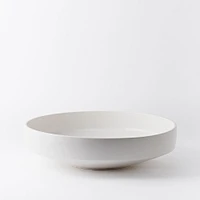Pure White Ceramic Egg 5"H
