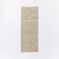 Mini Pebble Jute Wool Rug, Alabaster, 3'x5'