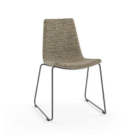 Slope Stacking Chair; Armless, Merle, Hint, Golden, Healthcare
