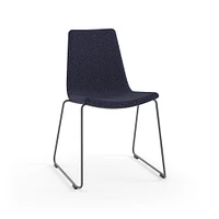Slope Stacking Chair; Armless, Merle, Hint, Golden, Healthcare