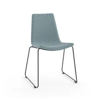 Slope Stacking Chair; Armless, Merle, Hint, Golden, Healthcare