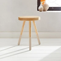 Dining Stool, Black, Ash