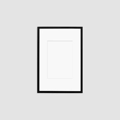 Simply Framed Gallery Frame, Black/Mat, 20"X30"