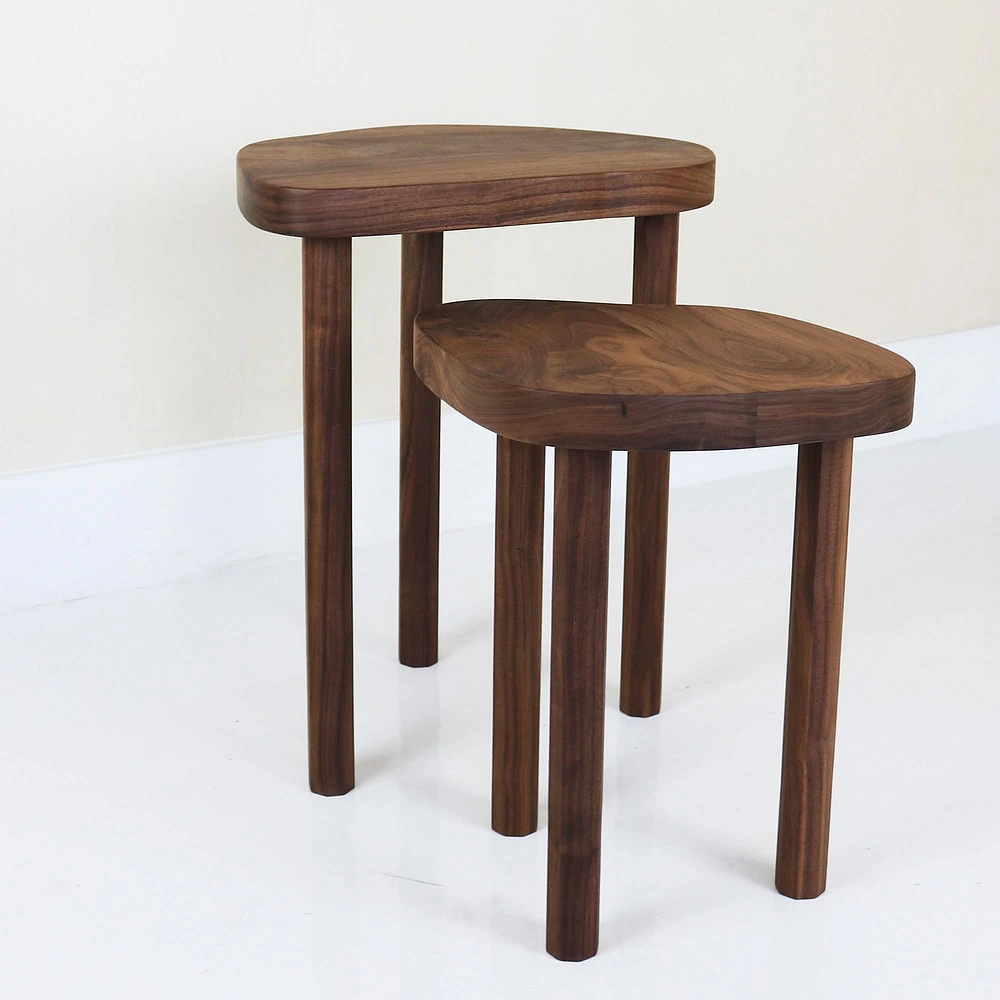Joon Nesting Tables, Maple, Set of 2