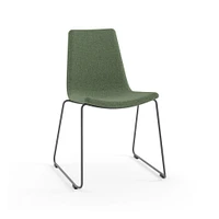 Slope Stacking Chair; Armless, Merle, Hint, Golden, Healthcare