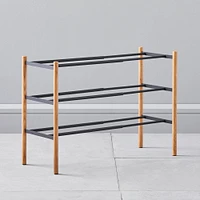 Yamazaki Extended Shoe Rack, White