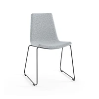 Slope Stacking Chair; Armless, Merle, Hint, Golden, Healthcare