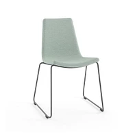 Slope Stacking Chair; Armless, Merle, Hint, Golden, Healthcare