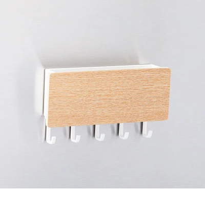 Yamazaki Magnet Key Hooks, Brown