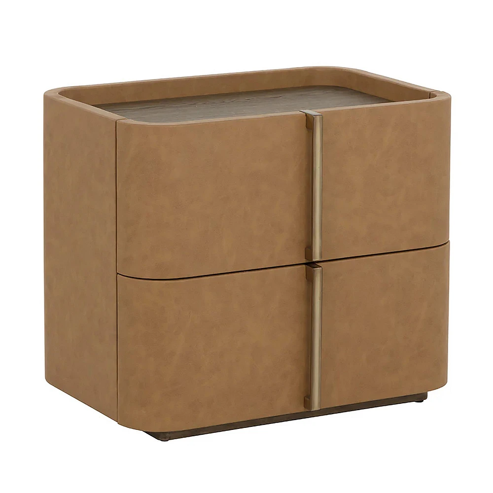 Hinsdale 26" Curved Nightstand