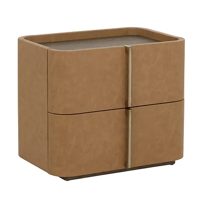 Hinsdale 26" Curved Nightstand
