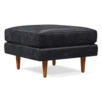 Haven Loft Ottoman, Saddle Leather, Nut, Pecan, Trillium