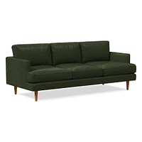 Haven Loft 86in Sofa, Saddle Leather, Nut, Pecan, Trillium