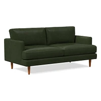 Haven Loft 86in Sofa, Saddle Leather, Nut, Pecan, Trillium