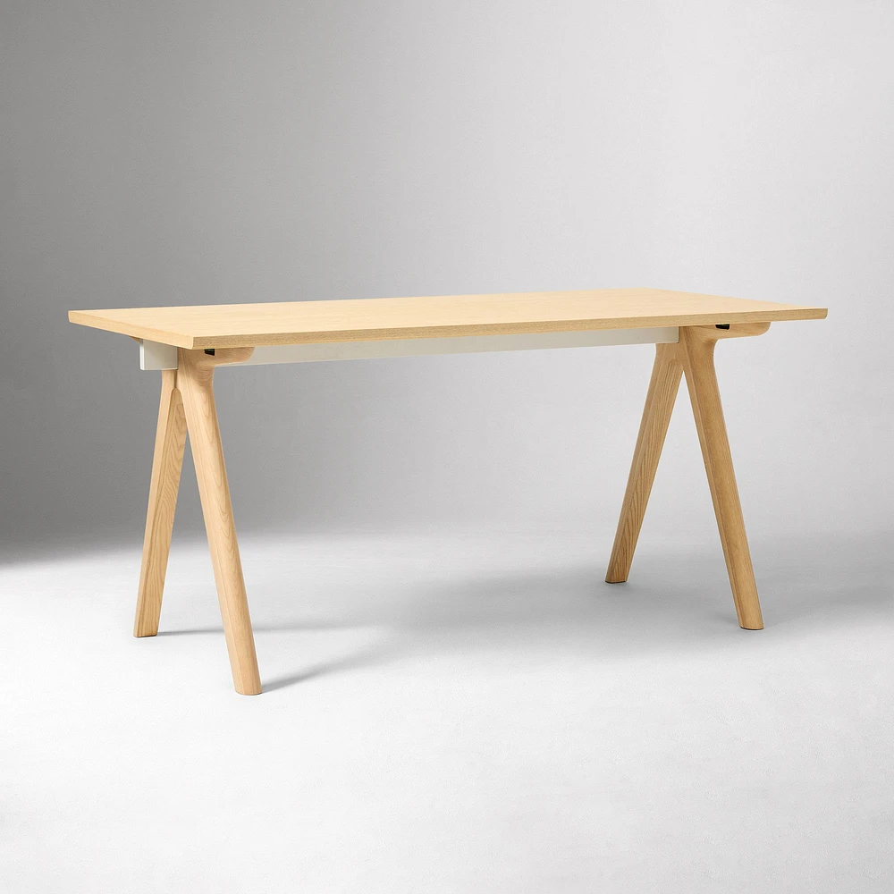 Hawthorne Desk, Blonde, 60"